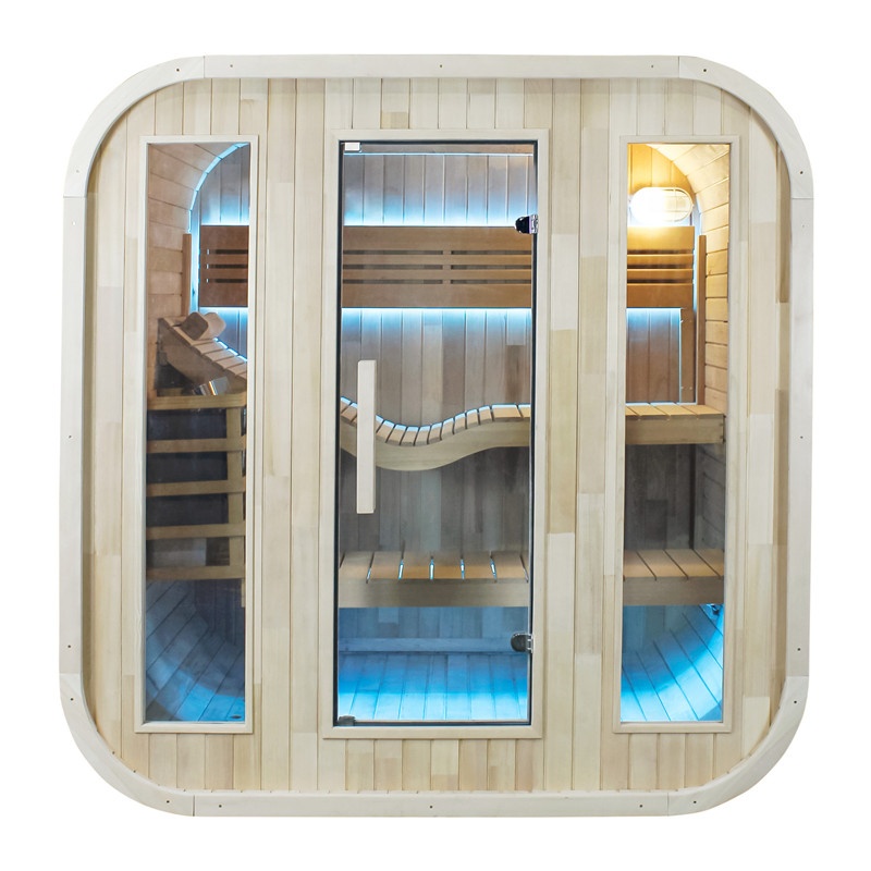 Outdoor Furniture Wood - Sauna Exterior de Diseño Moderno, Cabina