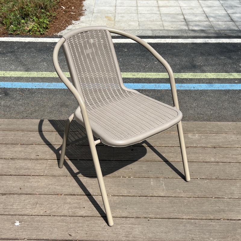 Silla de Plástico Impermeable  - Outdoor Furniture Metal Chairs reseña y precio