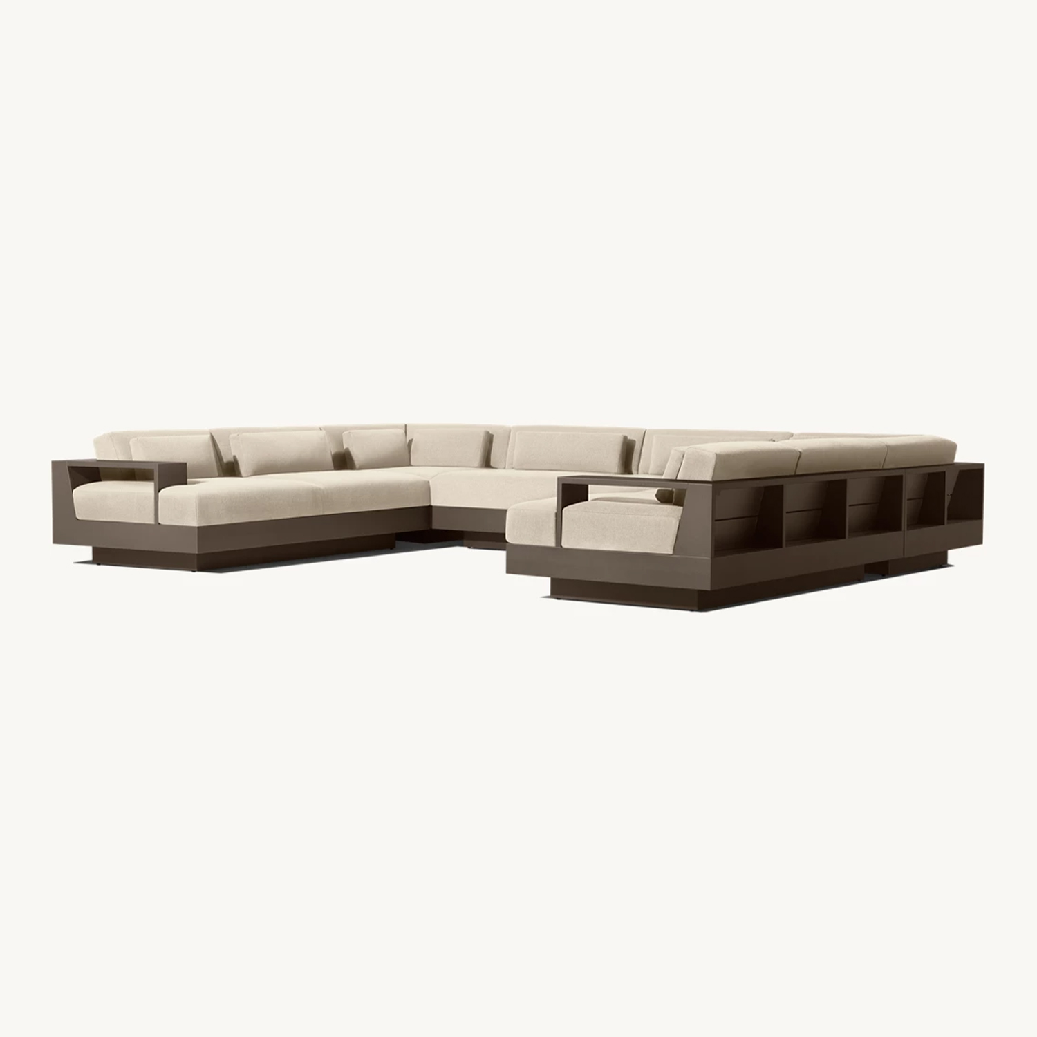 Sofá Combinado de Lujo con Est - Outdoor Furniture Luxury reseña y precio
