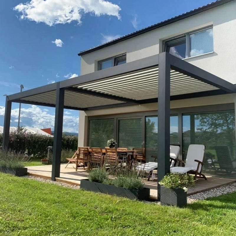 Pabellón de lujo de aleación d - Outdoor Furniture Luxury reseña y precio