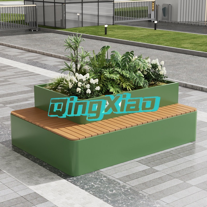 Banco de exterior con jardiner - Outdoor Furniture Metal Chairs reseña y precio